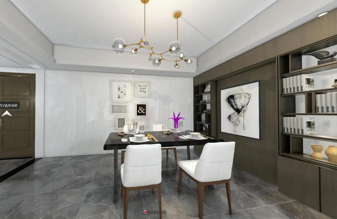 105m2的现代简约家居，凝练摩登之美
